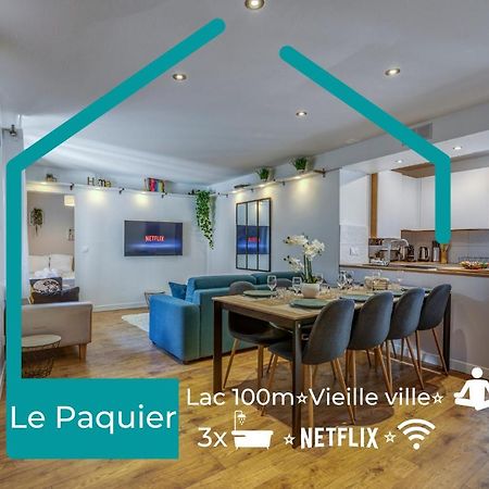 Le Paquier - Mycosyapart, Vieille Ville, Calme, Lac 100M, Netflix Annecy Luaran gambar